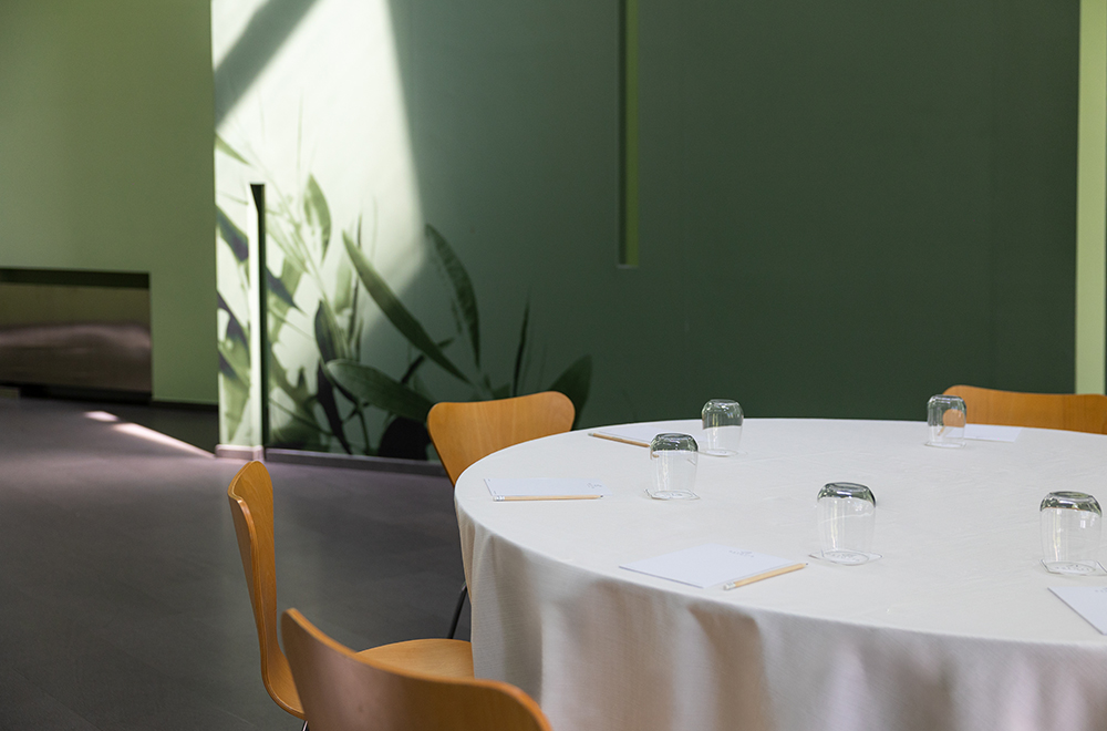 Caratteristiche allestimento Tavole rotonde