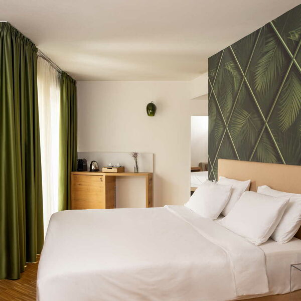 Park Junior Suite: Nella Park Junior Suite la natura ti avvolge,  con balcone green affacciato sul parco