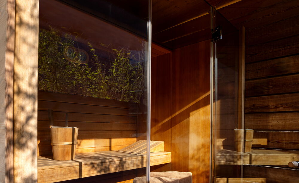 Park Wellness Junior Suite: Per dedicarti completamente al benessere,  nella sauna esclusiva sul terrazzo